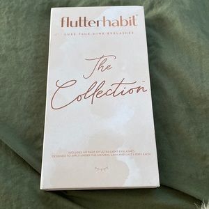 Flutter Habit-the collection. Sample selection of each lash design